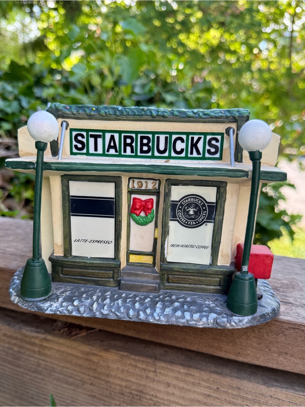 RARE ⭐️ STARBUCKS 1st store, 4 sided, 3 artist original tag, collectors 1971